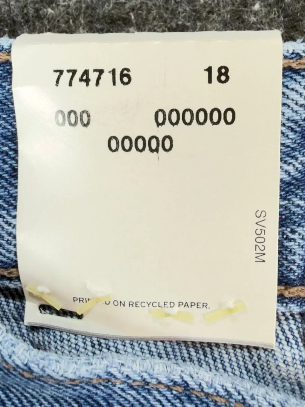 Levi's SilverTab Jeans Mens 31x30 Blue Cotton Straight Relaxed Vintage 90s Baggy